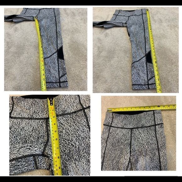 Lululemon Pace Rival Crop (19")
Line Up White Black / Black Sz 4 - Picture 10 of 11